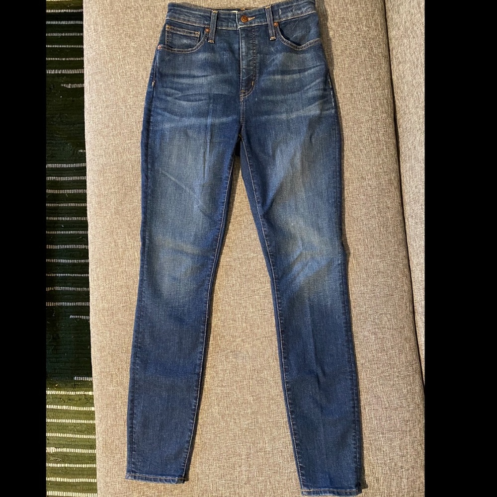 Madewell Curvy High-Rise Skinny Jeans - Women’s Size 28T
